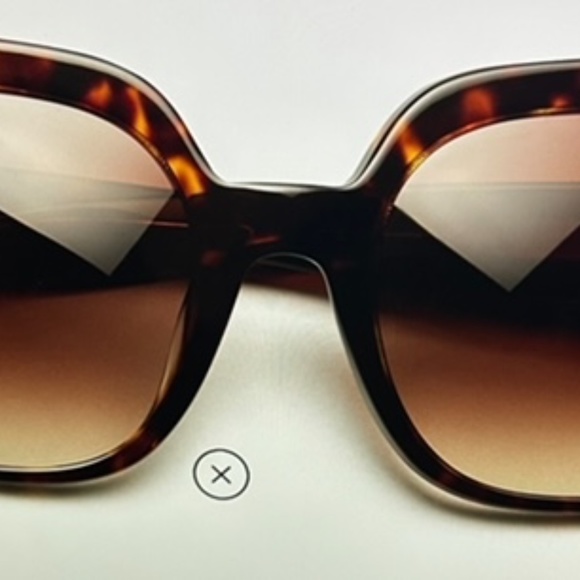 Tory Burch Oversized Square Logo Sunglasses main image 5